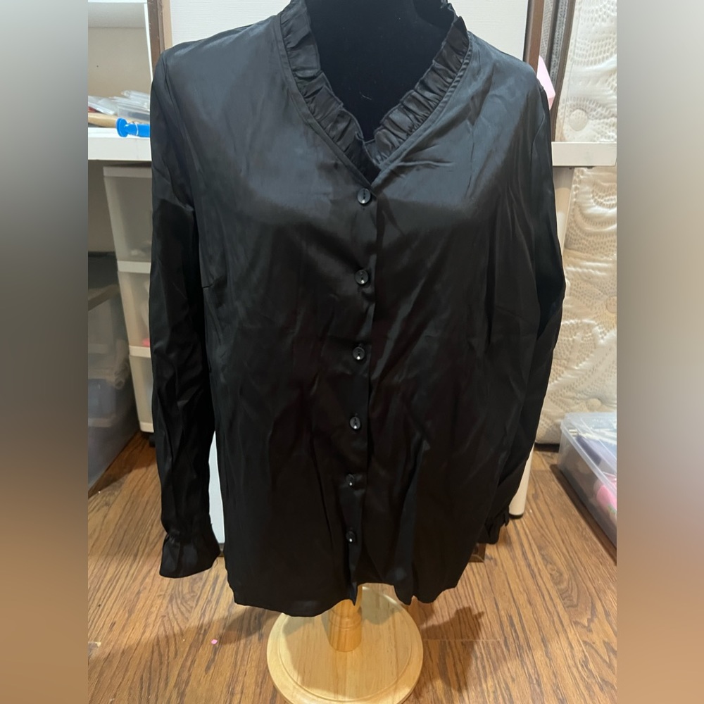 *3 for $20 Black blouse size XL
